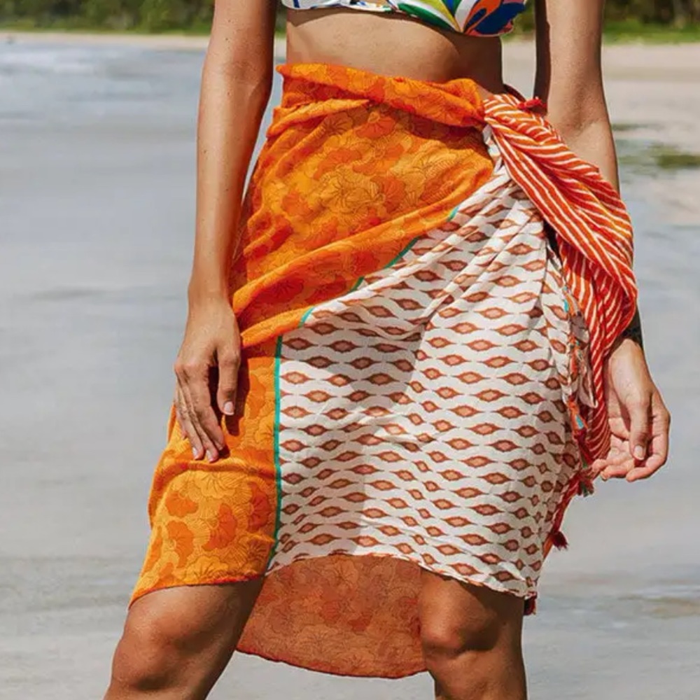 CUPSHE sarong bathing suit cover up